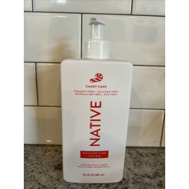 Native Limited Edition Holiday Candy Cane Body Moisturizing Lotion Pump 16.5 oz
