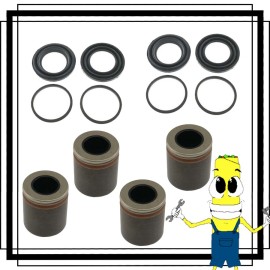 OASB Front Brake Caliper Piston Rebuild Repair Kit for Grand Caravan 12-2016 2 Piston