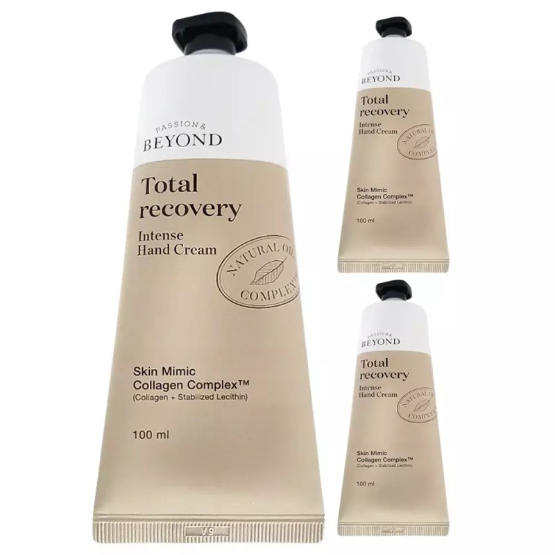 Beyond 비욘드 토탈 리커버리 인텐스 핸드크림 100ml 3개 Beyond Total