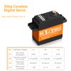35KG High Torque Coreless Servo Motor Metal Gear Digital and