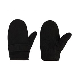 Wool Kids Winter Thermal Gloves for Boys Girls Toddler Polar Fleece Warm Mittens Windproof Thick Snow Ski Gloves with Adjustable Wrist Strap Cotton Wool Lined Gloves Hand Warmer for Children Age 4-7