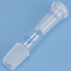 Labasics Reducing Glass Adapter, Borosilicate Glass Outer Size 10/30 to