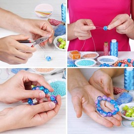 Queta Jewellery Making Set, Jewellery Crafting Accessories includes Pliers Jewellery Repair Set Necklaces Band Pendant Accessories Kit for DIY Craft Supplies (Type 1).