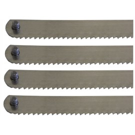 25" Butcher Handsaw Replacement Blades for Meat Cutting - Cozzini Cutlery Imports - Choose 2 Pack or 4 Pack (4 Pack)