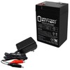 Mighty Max Battery ML4-6 - 6V 4.5AH OPTRONICS A5006 Battery