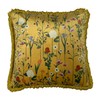 furn. Fleura Cushion Cover, Polyester, Ochre, 50 x 50cm