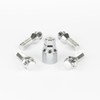 RYBO Set of 4 M14 x 1.25 Tapered Alloy Wheel