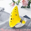 12-hole Alto C Ocarina Portable Musical Instrument with Protective Bag