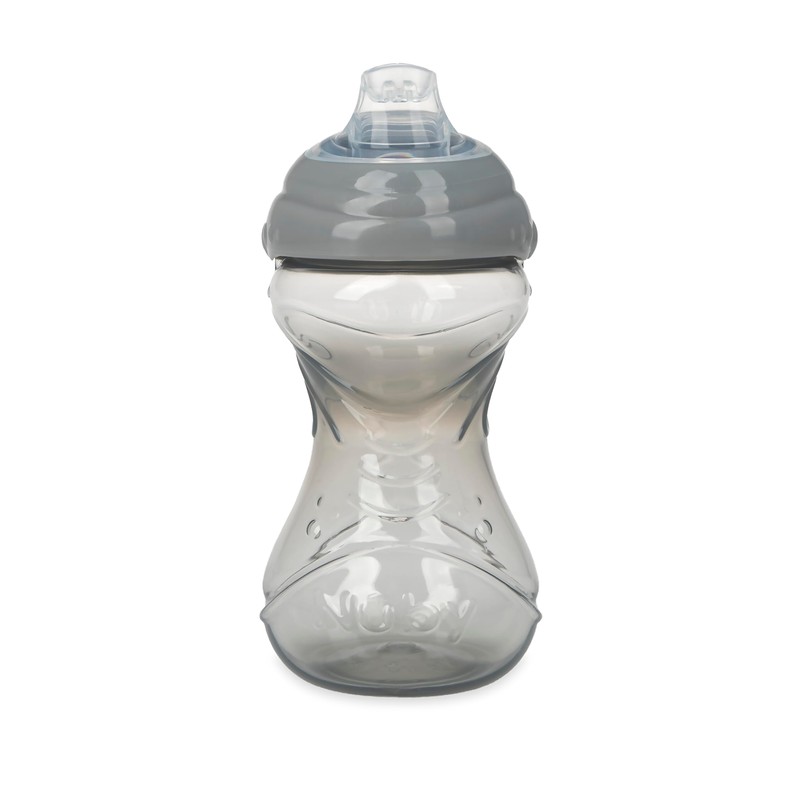Nuby - Taza de 3 piezas de fácil agarre sin