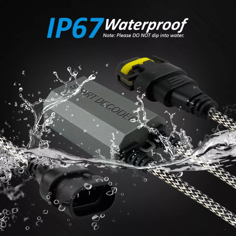 D-Lumina H8 H9 H11 LED Headlights Canbus Decoder Error Free