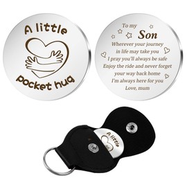 Son Gifts From Mum Son Birthday Gifts Mother And Son Gifts To My Son Keyring Pocket Hug Mum Son Presents