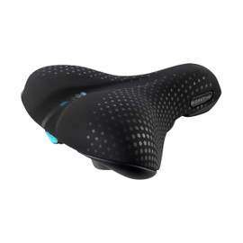 Selle San Marco Unisex - Adults BIOAKTIVE City Gel Saddle, Black Suede, L