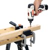 HI-STEEL Aluminum Quick Vice, Mouth Width 2.7 inches (68 mm),
