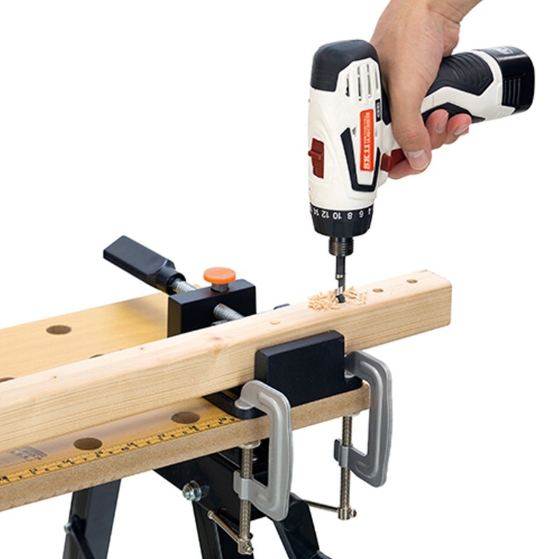HI-STEEL Aluminum Quick Vice, Mouth Width 2.7 inches (68 mm),