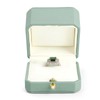 Oirlv H17501 Ring Case, PU Leather, Portable, Mini for 1