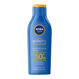 NIVEA SUN Protect & Moisture Moisture Lock Sunscreen SPF 50+ 200ml
