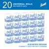 Scott Professional Standard Roll Bulk Toilet Paper (13607), 2-Ply, Elevated