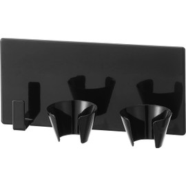 Yamazaki 1613 Magnetic Hand Blender Holder, Black, W 7.1 x D 2.8 x H 3.3 inches (18 x 7 x 8.5 cm), Tower Floating Storage, Kitchen Appliances, Storage