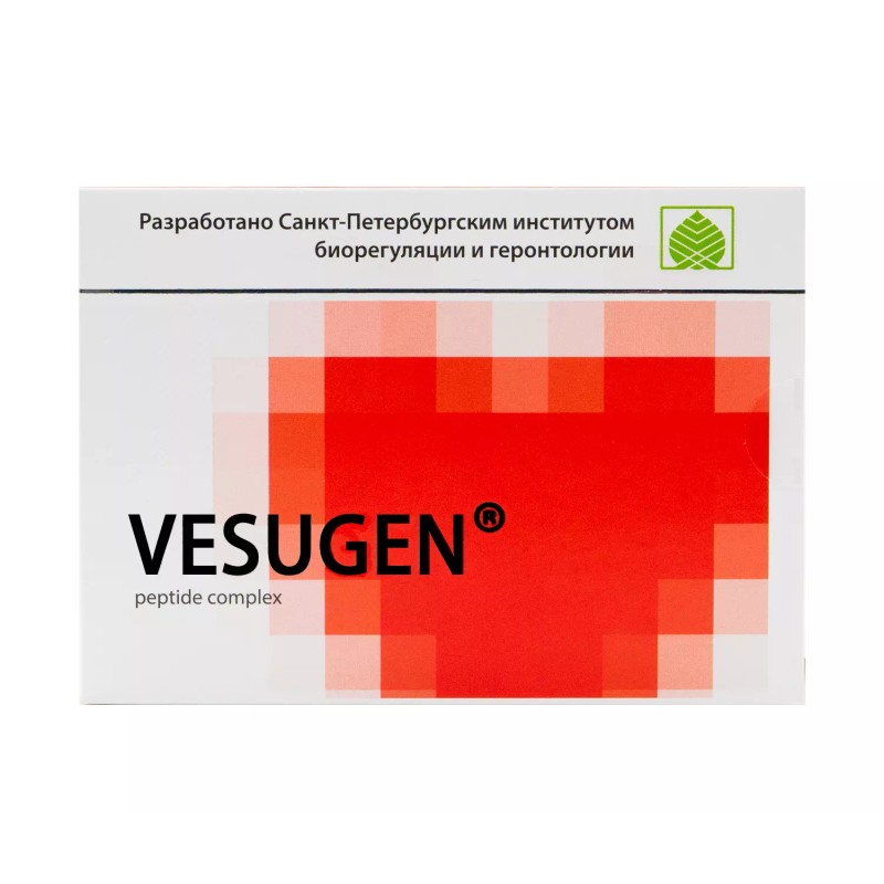 GARMONIA Vesugen - Synthesized Blood Vessels Peptide Bioregulator - 20