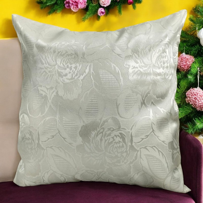 Seechoo Floral Flower Cushion Covers, Set of 4, 40x40cm, Assorted
