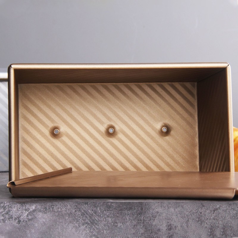 Bakeware Loaf Pan with Cover Nonstick Quick Release Coating Carbon