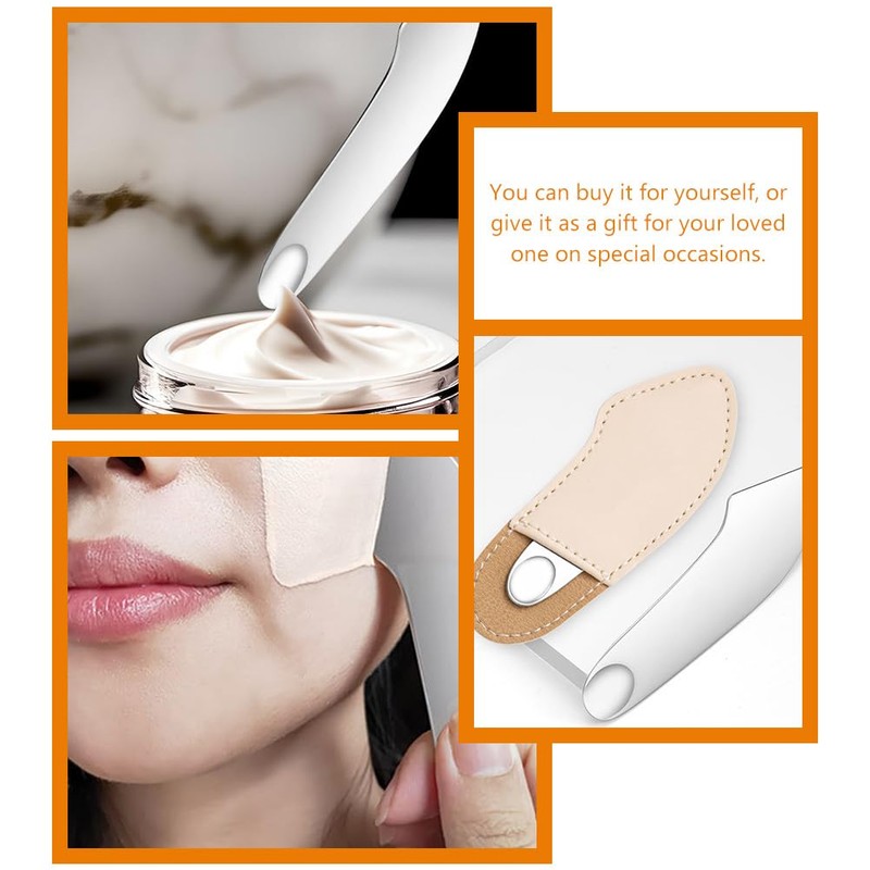 FRCOLOR Makeup Spatula Korean Make Up Tool Cosmetic Spatula Stainless