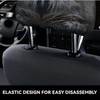 Dujiea 2 Pack Owl Car Headrest Covers, Universal Soft Car