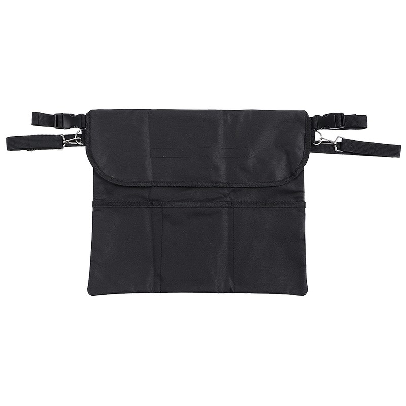 43x35.5cm Black Wear Resistant Oxford Cloth Storage Bag Organizer for