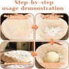 PAIKIUU Proofing Bags for Dough 6PCS Banneton Liner Cloth Linen