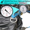 SIHAIAN 5x8Ft Rectangular Pool Cover with Side Storage for Oval