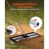 VEVOR Updated Lawn Leveling Rake with Roller, 36" x 10"