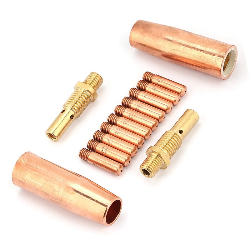14 pcs/set Nozzle Diffuser Tip Kit for Tweco MIG Welding