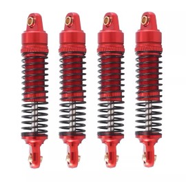 For Traxxas Precision Alloy Machined Front & Rear Shocks (4) for Traxxas 1/18 TRX-4M Crawler