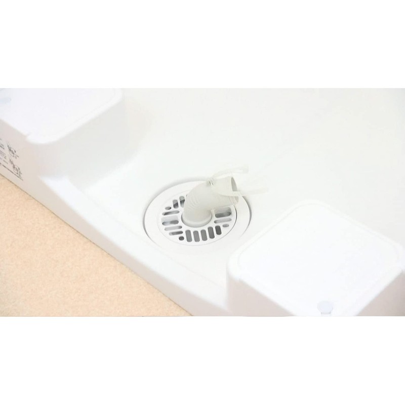 Kakudai 437-210 Elbow for Washing Machine Drain Trap, φ1.4 inches