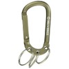 Bohken Club MCB-14 Military Carabiner 3 Key Ring Sand