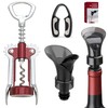 Wine Opener, Zinc Alloy Premium Wing Corkscrew Wine Bottle Opener,