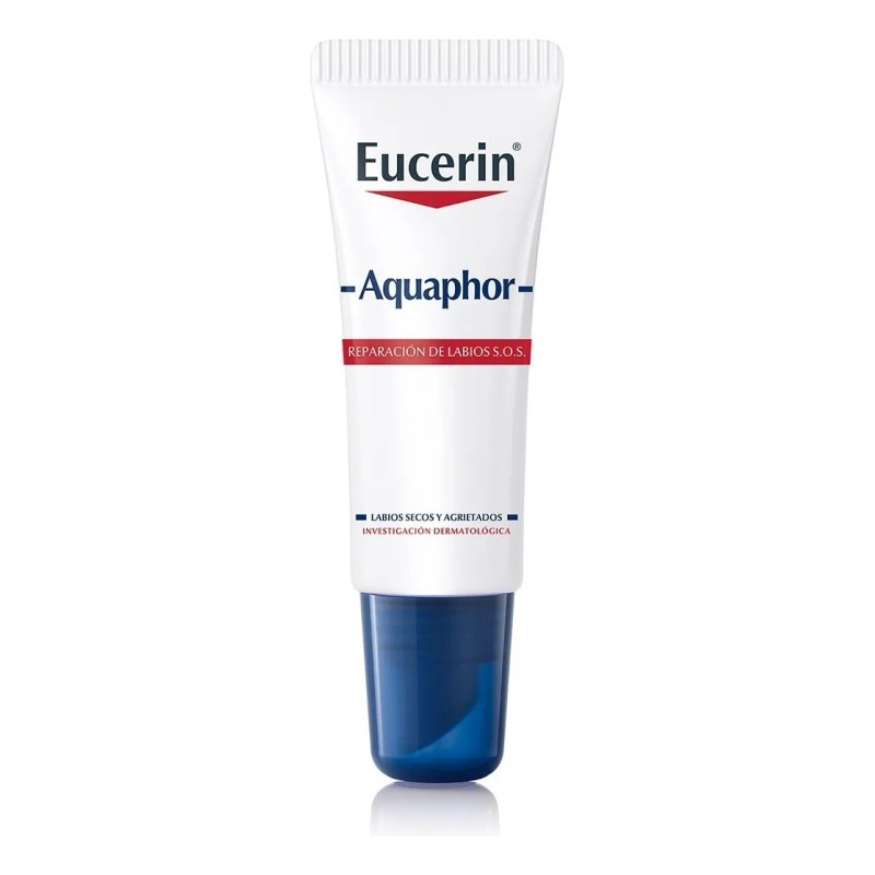 Protector Labial Eucerin Reparador Aquaphor Sos 10 G
