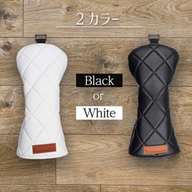 Headcover Set Driver Headcover Wood Cover Utility Golf Headcover UT Cover Waterproof for Driver 440cc 460cc Solid Diamond (1 Black DR)