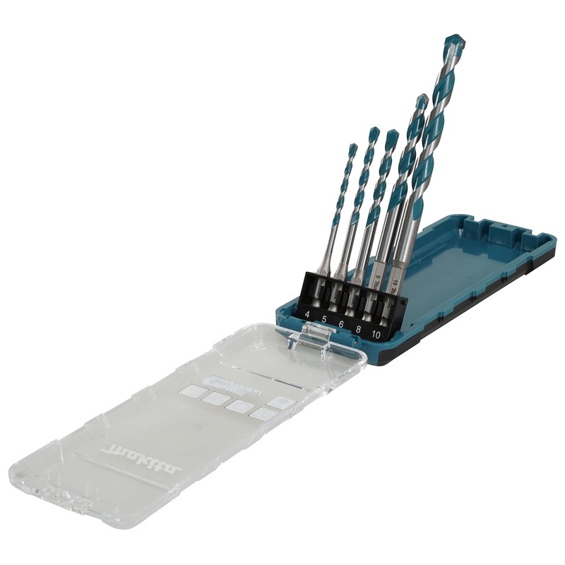 Makita E-16732 5 Piece TCT Drill Bit Set