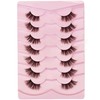 Vivis Half Lashes Corner Lashes Natural Looking Wispy Cat Eye