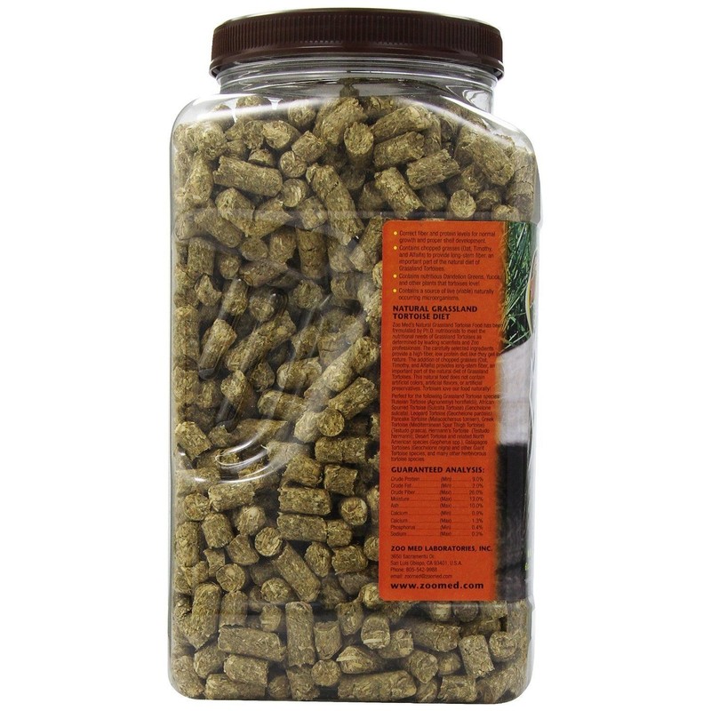 Zoo Med - Food NAT GRSLND TORTSE60OZ