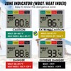Wet Bulb Thermometer 2-in-1 WBGT + HI Heat Index Checker