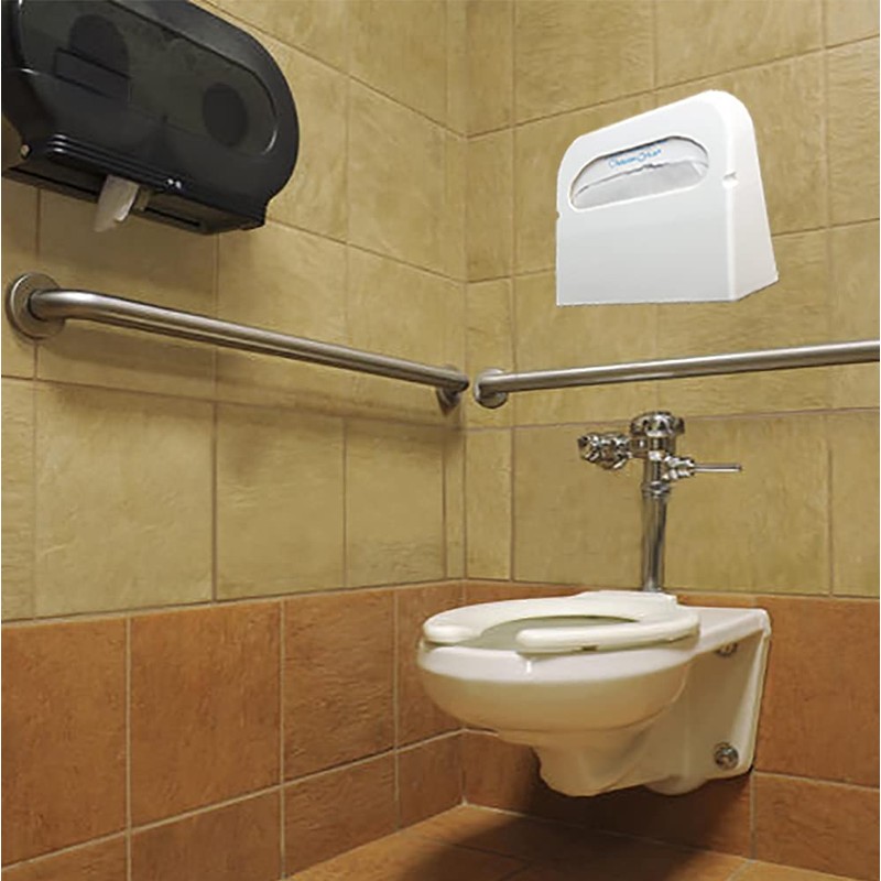 HOSPECO Health Gards Toilet Seat Cover Dispenser, Half-Fold, 16 X