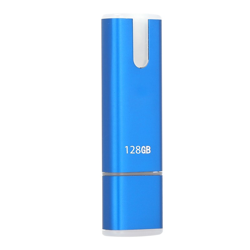 USB Drive Portable Blue U Disk Large Storage Stick with