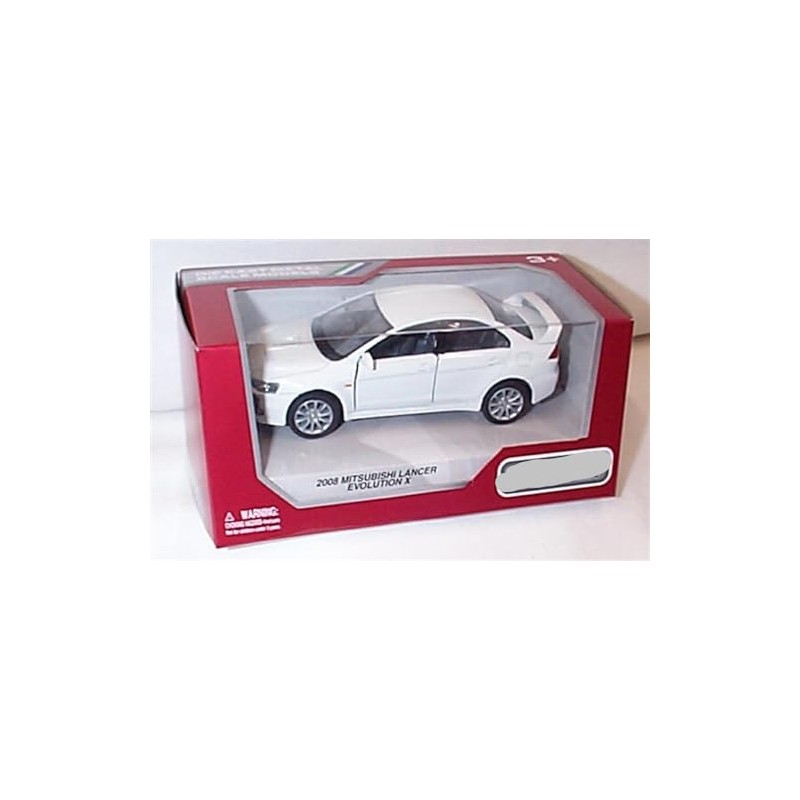 Corgi K’INSMAR’T Mitsubishi Lancer Evolution X white car pull back