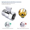 Tenfe Water Flow Control Valve for Shower Head, Brass Adjustable