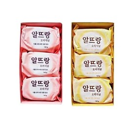 Altrang Soap 140g 3pcs Pink Choose 1 Yellow / 알뜨랑 비누 140g 3개입 핑크 택1 옐로우