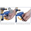 Professional Knife Sharpener with 10 Whetstones, 360° Rotation Flip Design