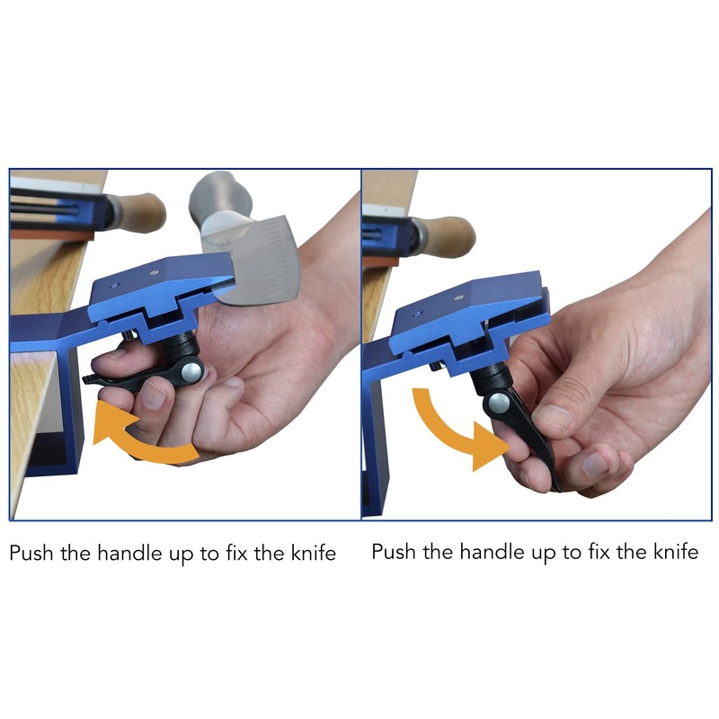 Professional Knife Sharpener with 10 Whetstones, 360° Rotation Flip Design