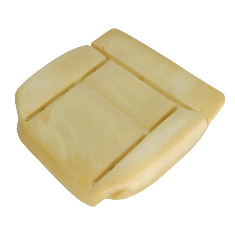 Ford Leather Driver Bottom Seat Cover Beige W/ Foam Cushion